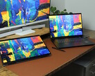 Tablet- oder Laptop-Modus gefällig (Fotomontage des gleichen Geräts)? 